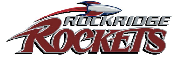 rockridge rockets logo - rocket above rockridge rockets 
