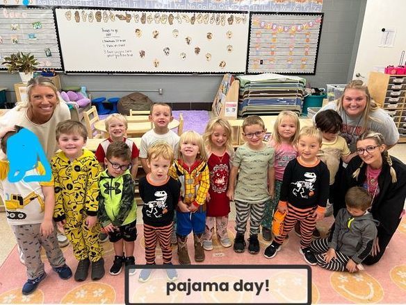 pre-k pajama day
