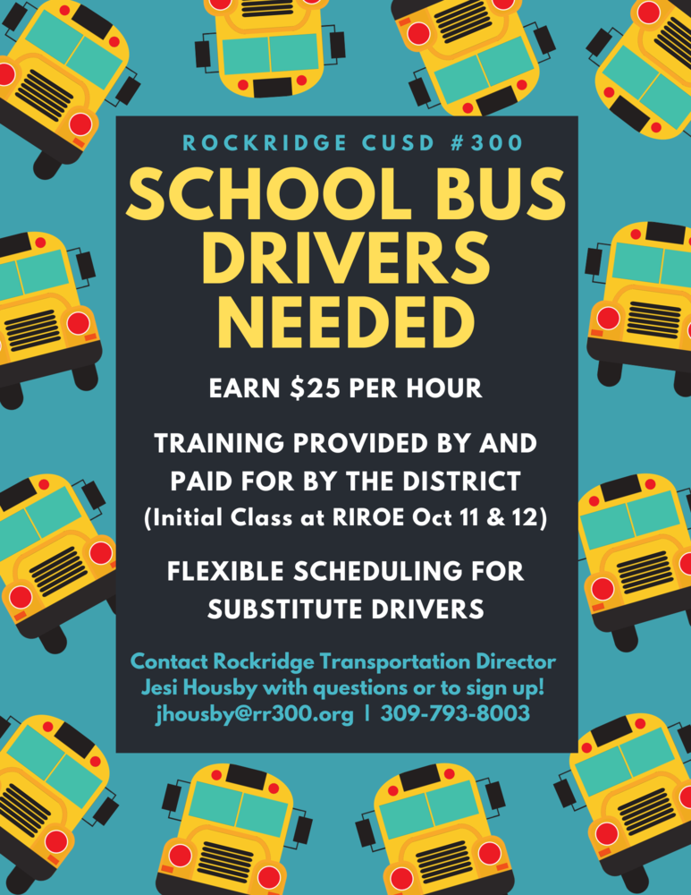 Bus Drivers Needed