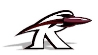 rocket flying through the letter R