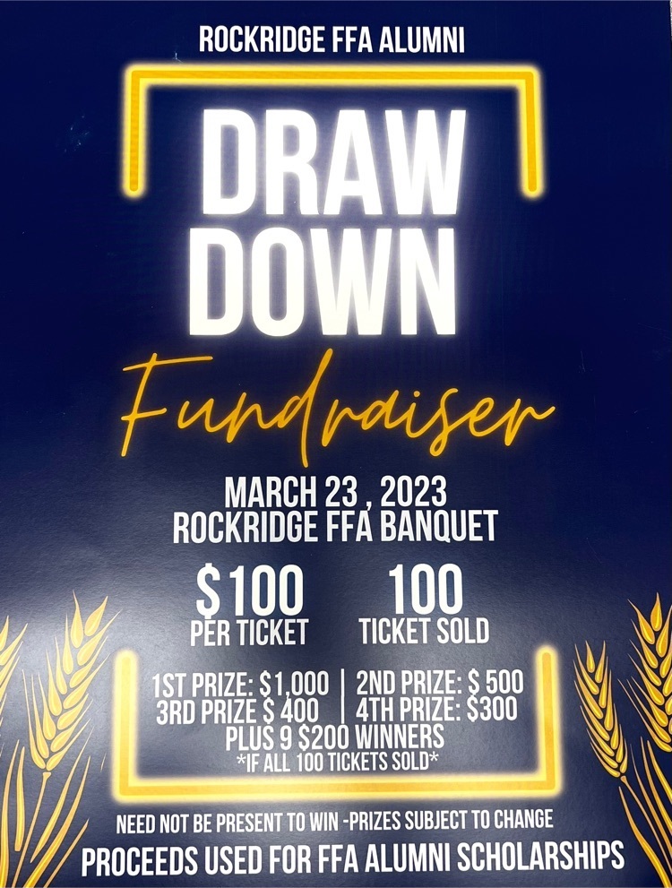 Draw Down Fundraiser Flier
